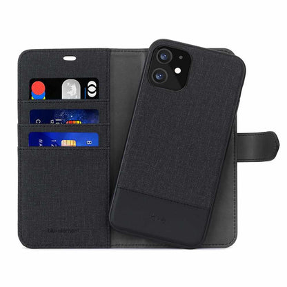 Blu Element Folio 2-in-1 Case Black/Black for iPhone 12/12 Pro