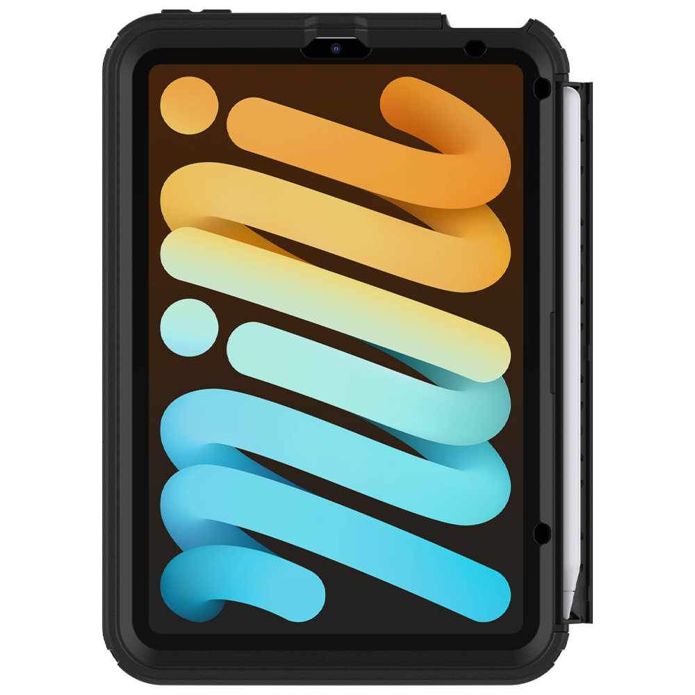 OtterBox Defender Protective Case Black for iPad Mini 7/iPad Mini 6