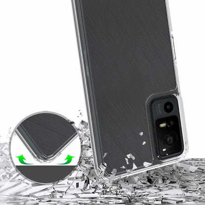 BEDZBTCL405G DropZone — Étui robuste — TCL 40 XE 5G transparent