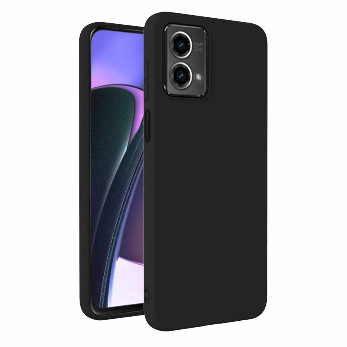 BEGSBMG5G23 Gel Skin — Étui pour Moto G 2023 — noir