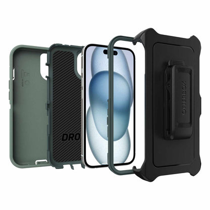 7792560 Defender — Étui pour iPhone 16e/15/14/13 Forest Ranger