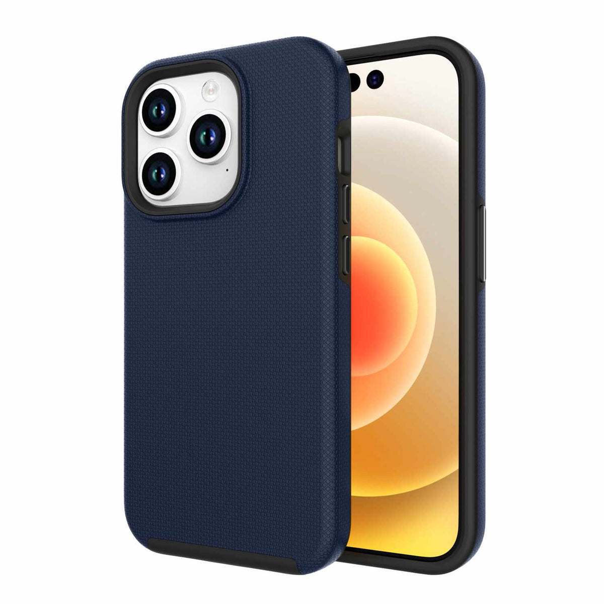 BEA2XIP15PRON Armour — Étui robuste pour iPhone 15 Pro — bleu marine