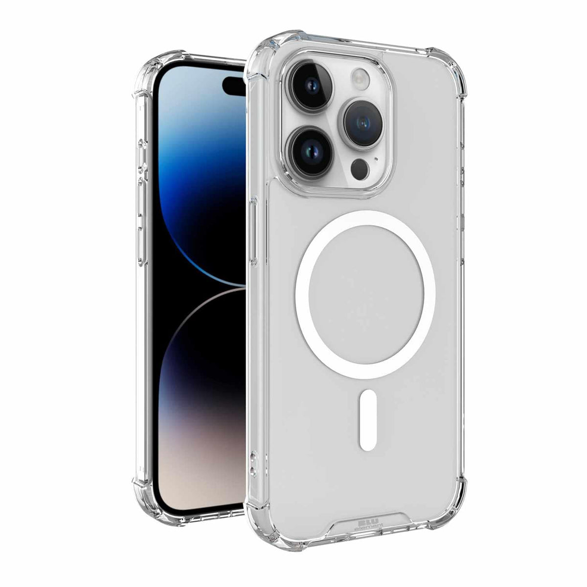 BEDZWMSIP15PROM Dropzone — Étui robuste MagSafe pour iPhone 15 Pro Max — transparent