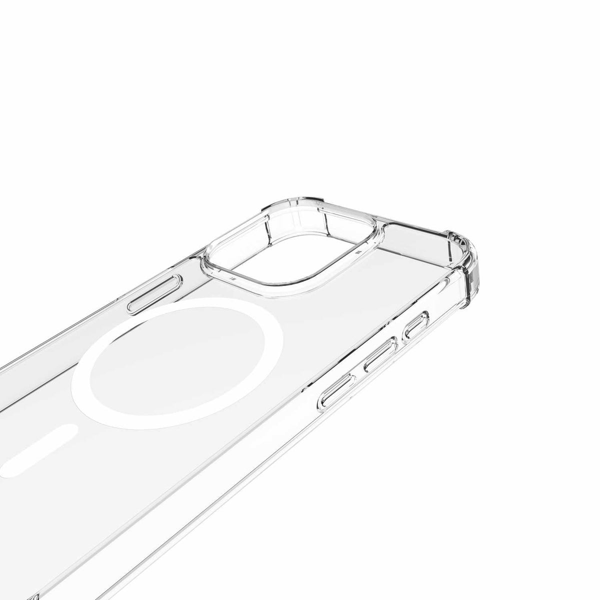BEDZWMSIP15PROM Dropzone — Étui robuste MagSafe pour iPhone 15 Pro Max — transparent