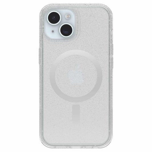 OtterBox Symmetry — Étui transparent MagSafe protecteur pour iPhone 17e/16e/15/14/13 — Stardust