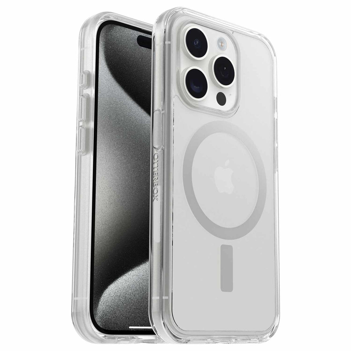 7793026 Symmetry — Étui transparent MagSafe pour iPhone 15 Pro — transparent