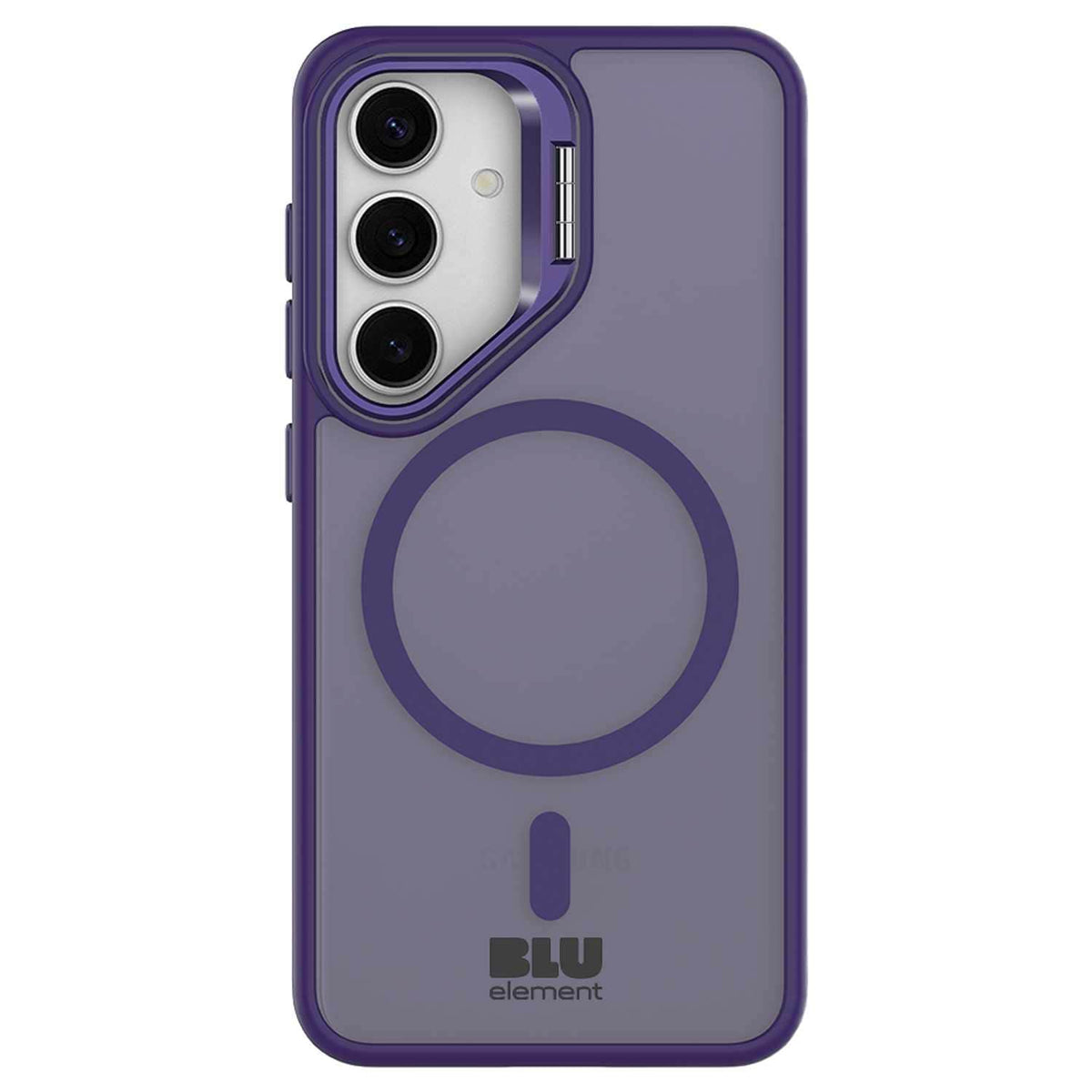 BECHCLGRS24 Chromatic Kick — Étui avec aimants pour Galaxy S25/S24 Deep Violet
