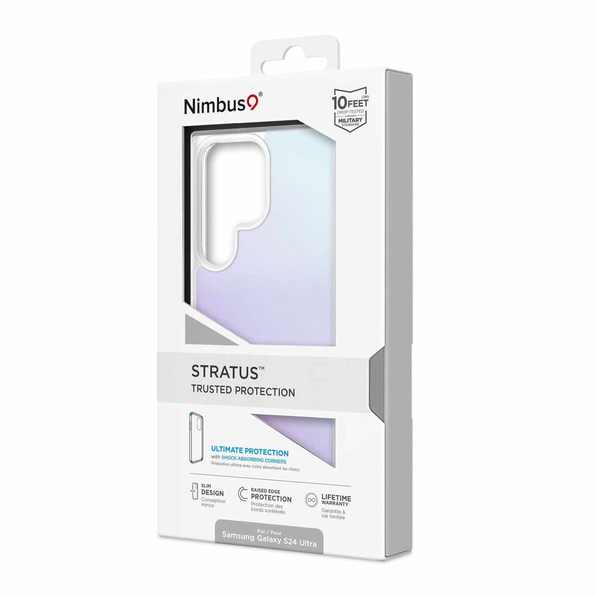N9STSAMGS24UFR Stratus Case Galaxy S24 Ultra Frost