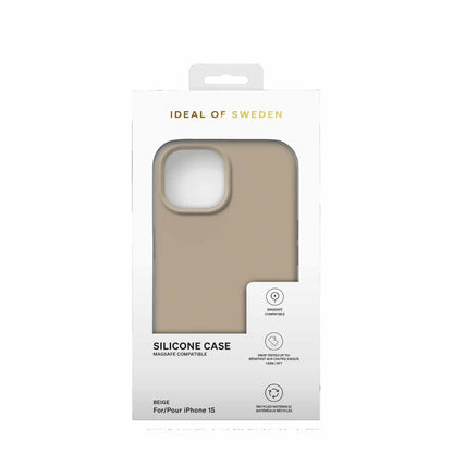 Ideal of Sweden Silicone Case MagSafe Beige for iPhone 15/14/13