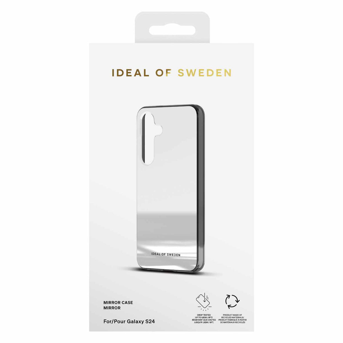 IDCLCS24477 transparent Mirror — Étui pour Galaxy S24