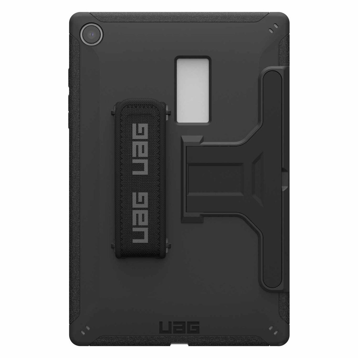 UAG Scout — Étui robuste avec support pour Samsung Galaxy Tab A9+ — noir