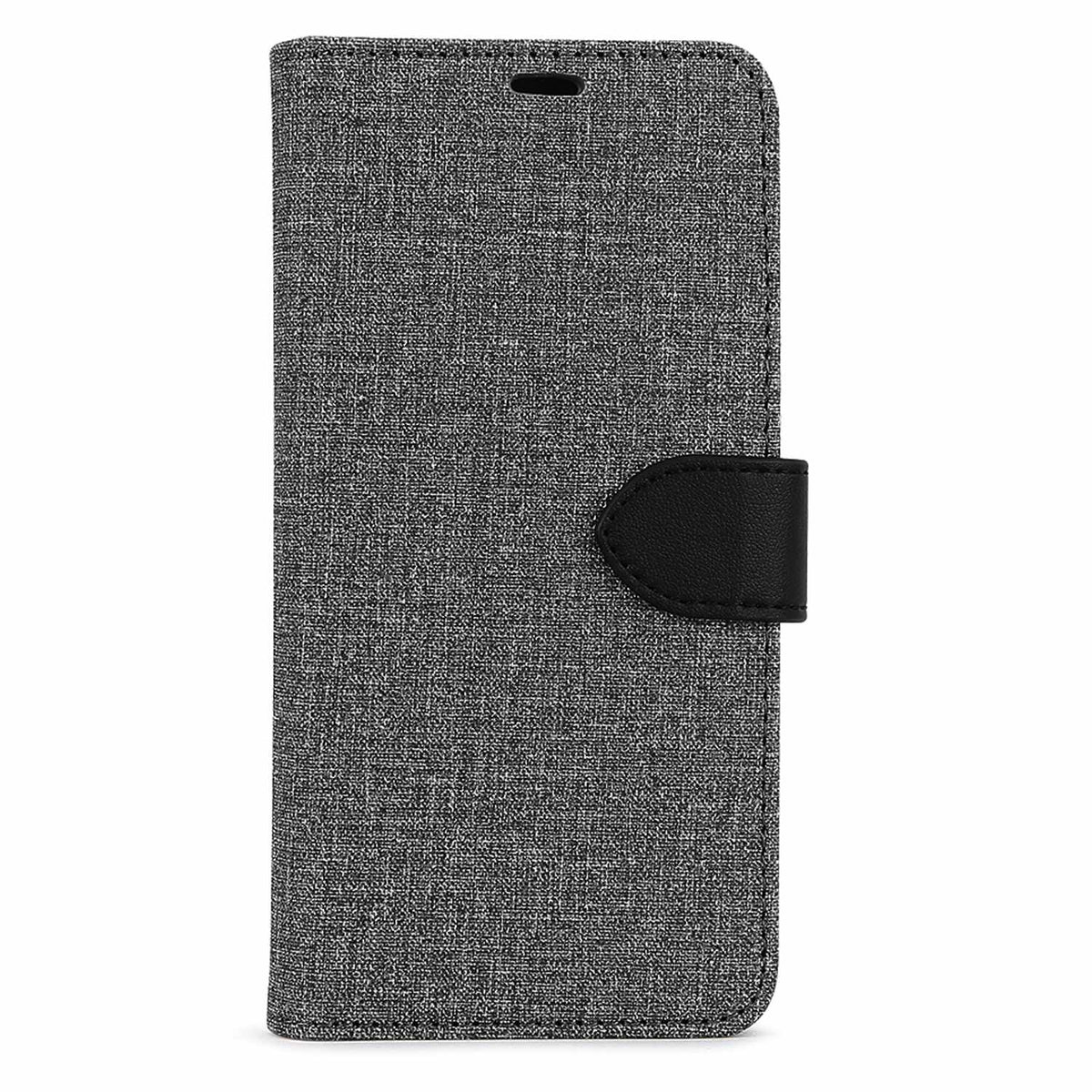 BEFGA35GB — Étui folio 2-en-1 pour Galaxy A35 5G gris/noir