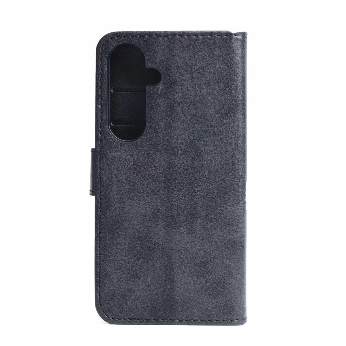 BEWFS24B Faux — Étui en cuir folio pour Galaxy S24 — avec TPU Gelskin noir