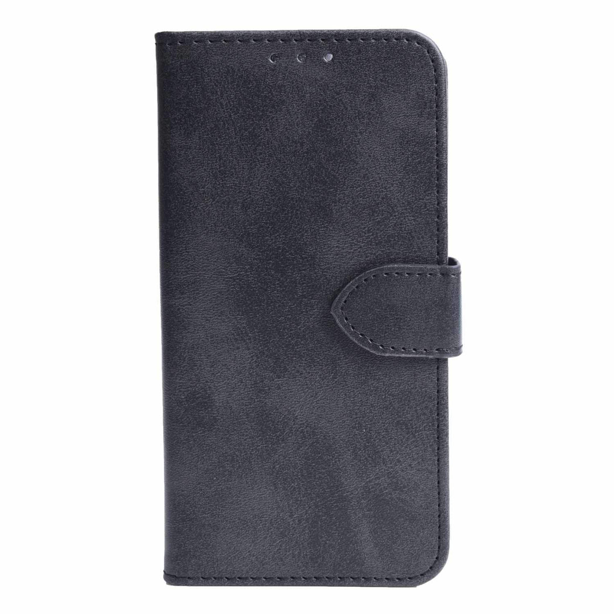 BEWFS24B Faux — Étui en cuir folio pour Galaxy S24 — avec TPU Gelskin noir