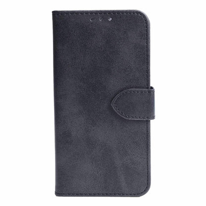 BEWFS24B Faux — Étui en cuir folio pour Galaxy S24 — avec TPU Gelskin noir