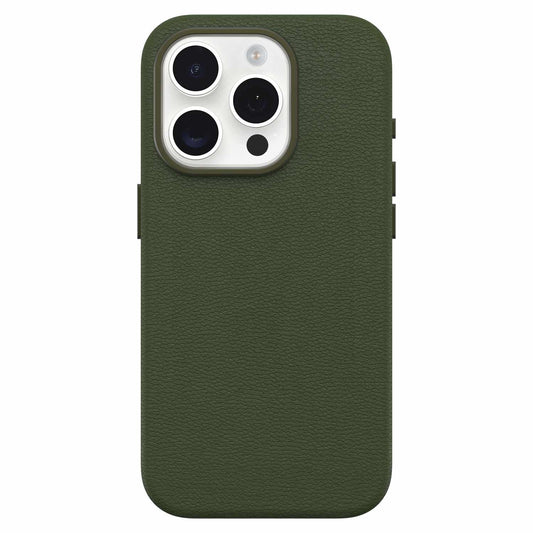 7795570 Symmetry Cactus — Étui en cuir MagSafe pour iPhone 15 Pro Cactus Grove