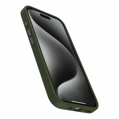 7795570 Symmetry Cactus Leather MagSafe Case iPhone 15 Pro Cactus Grove