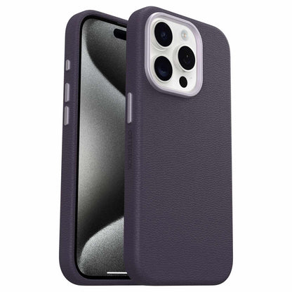 7795572 Symmetry Cactus Leather MagSafe iPhone 15 Pro prune Luxe