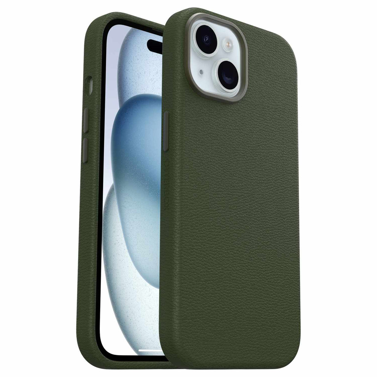 7795562 Symmetry Cactus Leather Case iPhone 15 Cactus Grove