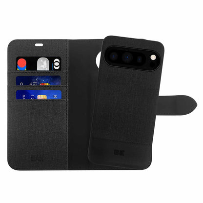 BE21FGPRO9XL — Étui folio 2-en-1 pour Pixel 9 Pro XL — noir