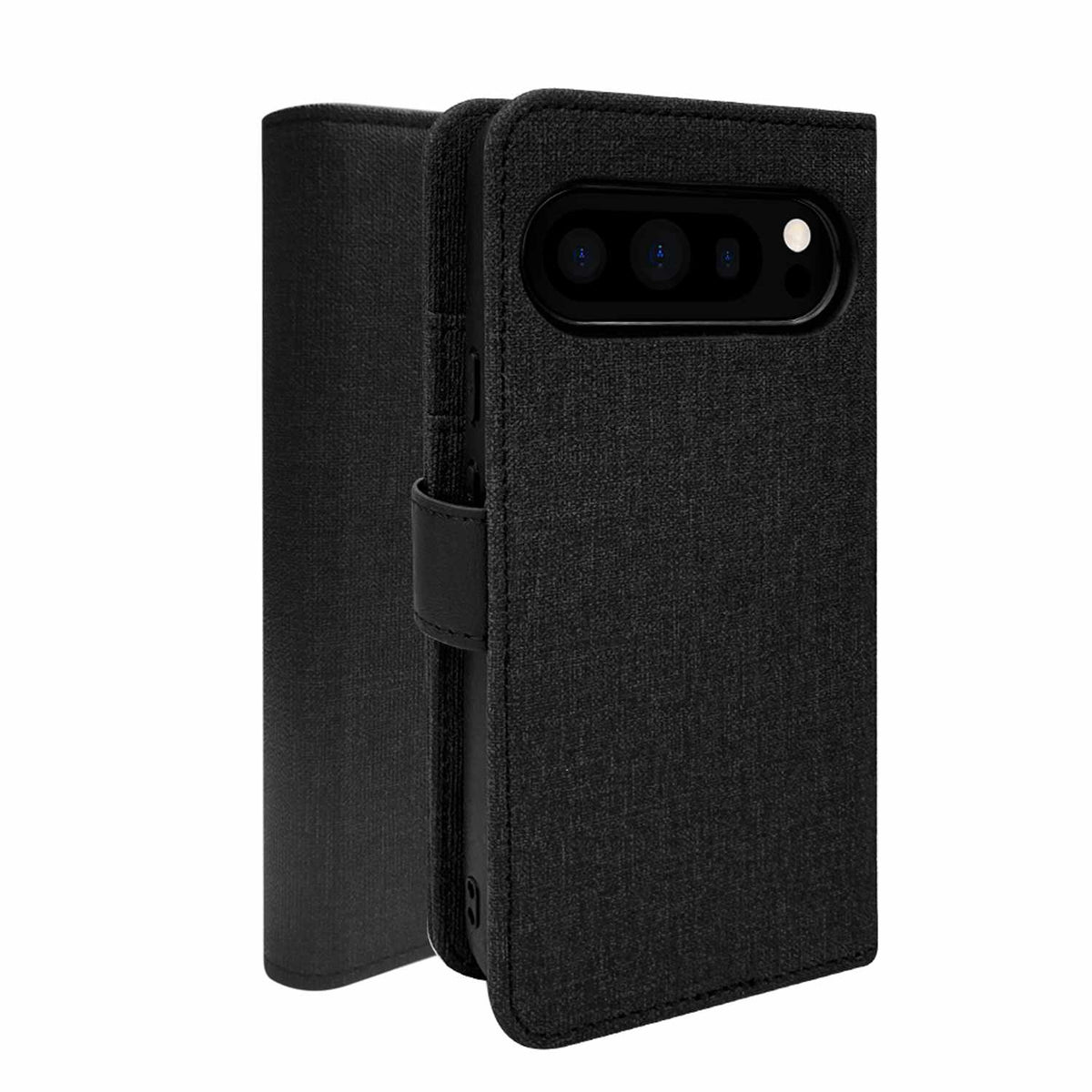 BE21FGPRO9XL — Étui folio 2-en-1 pour Pixel 9 Pro XL — noir