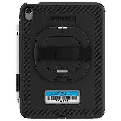 OtterBox Defender — Étui avec sangle pour iPad 11 2025 (11e génération)/iPad 10.9 2022 (10e génération) — & support noir
