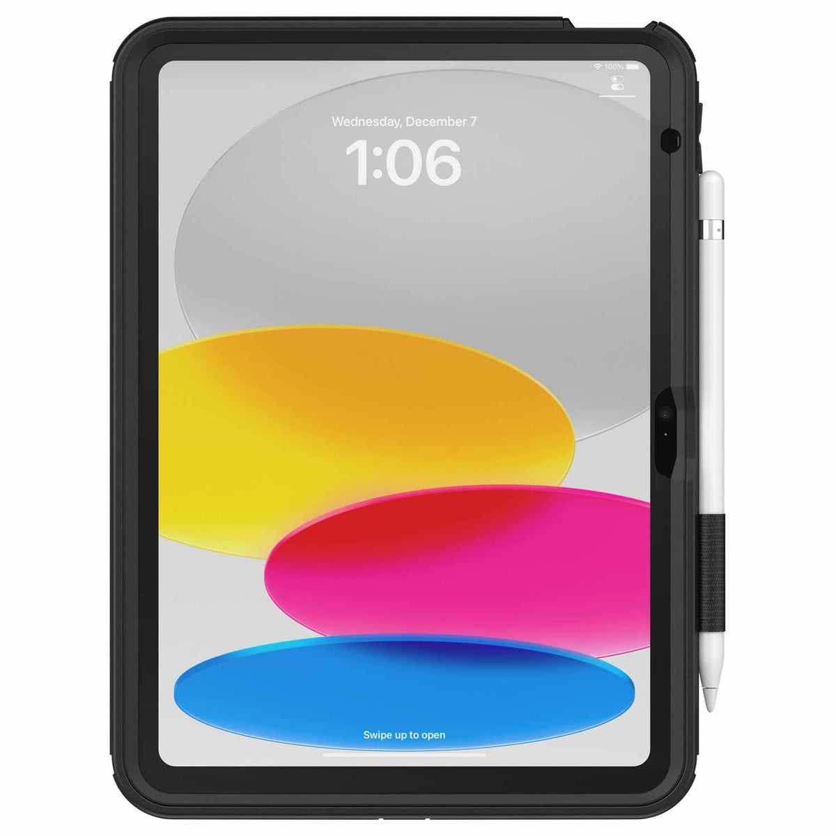 OtterBox Defender — Étui avec sangle pour iPad 11 2025 (11e génération)/iPad 10.9 2022 (10e génération) — & support noir