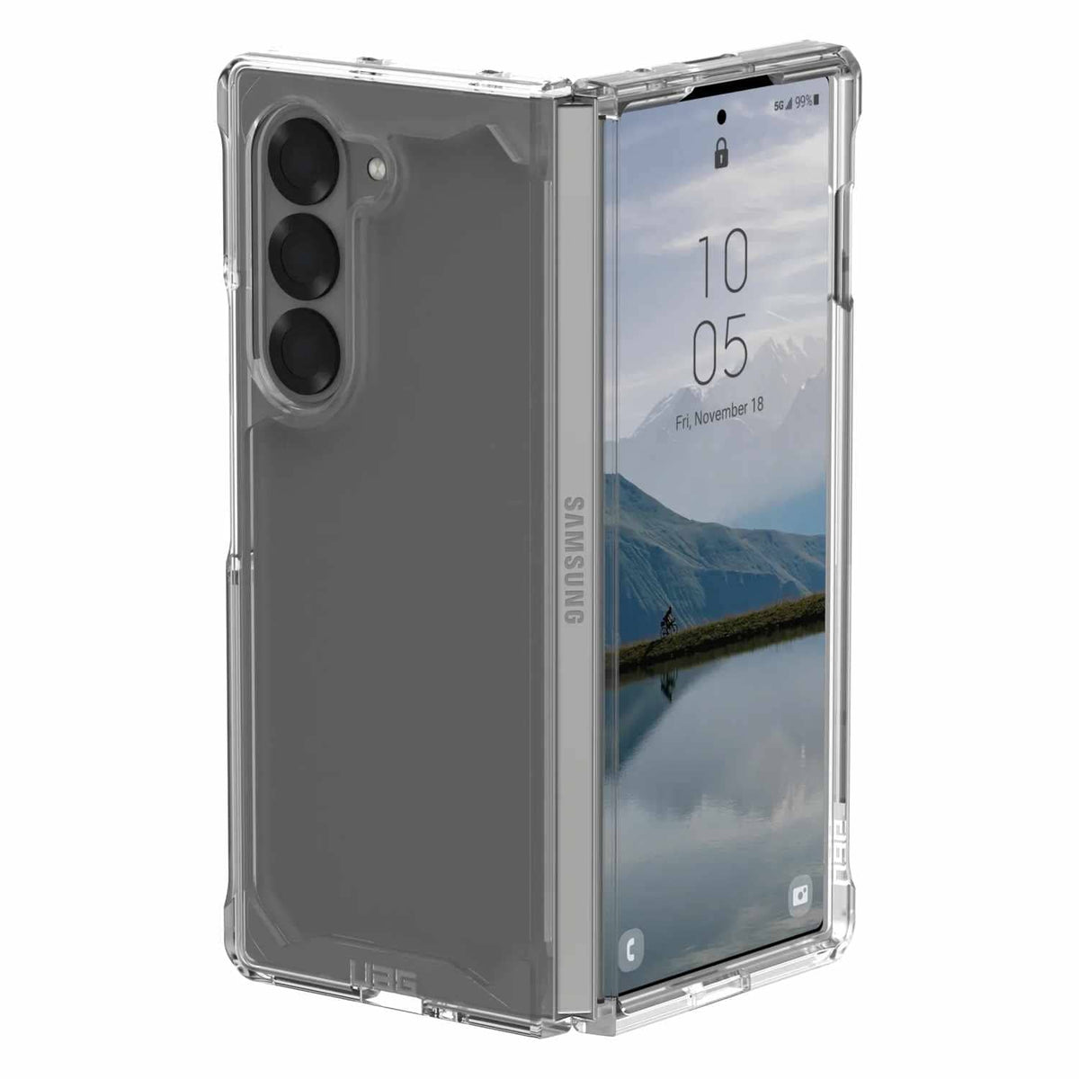 214452114343 Plyo Rugged Case Galaxy Z Fold6 Ice