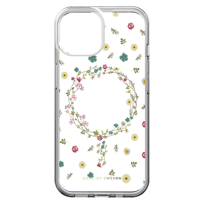 Ideal of Sweden Clear MagSafe Mid Case Petite Floral for iPhone 17e/16e/15/14/13