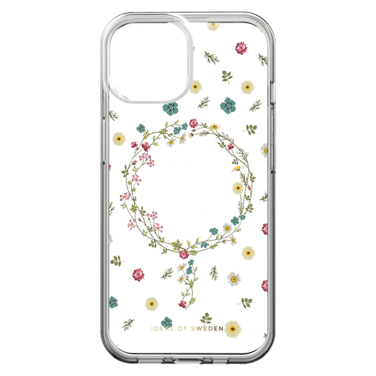 Ideal of Sweden Clear MagSafe Mid Case Petite Floral for iPhone 17e/16e/15/14/13