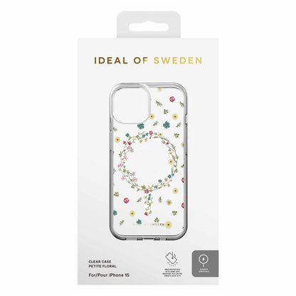Ideal of Sweden Clear MagSafe Mid Case Petite Floral for iPhone 17e/16e/15/14/13