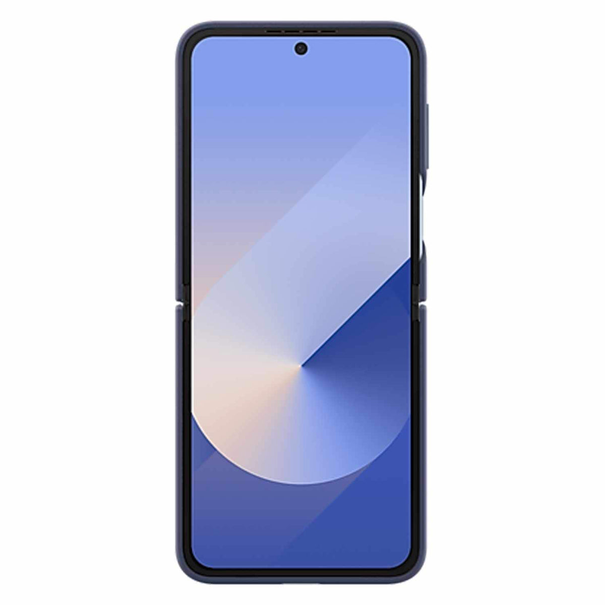 EFPF741TNEGCA Silicone Case with Ring Galaxy Z Flip6 Navy