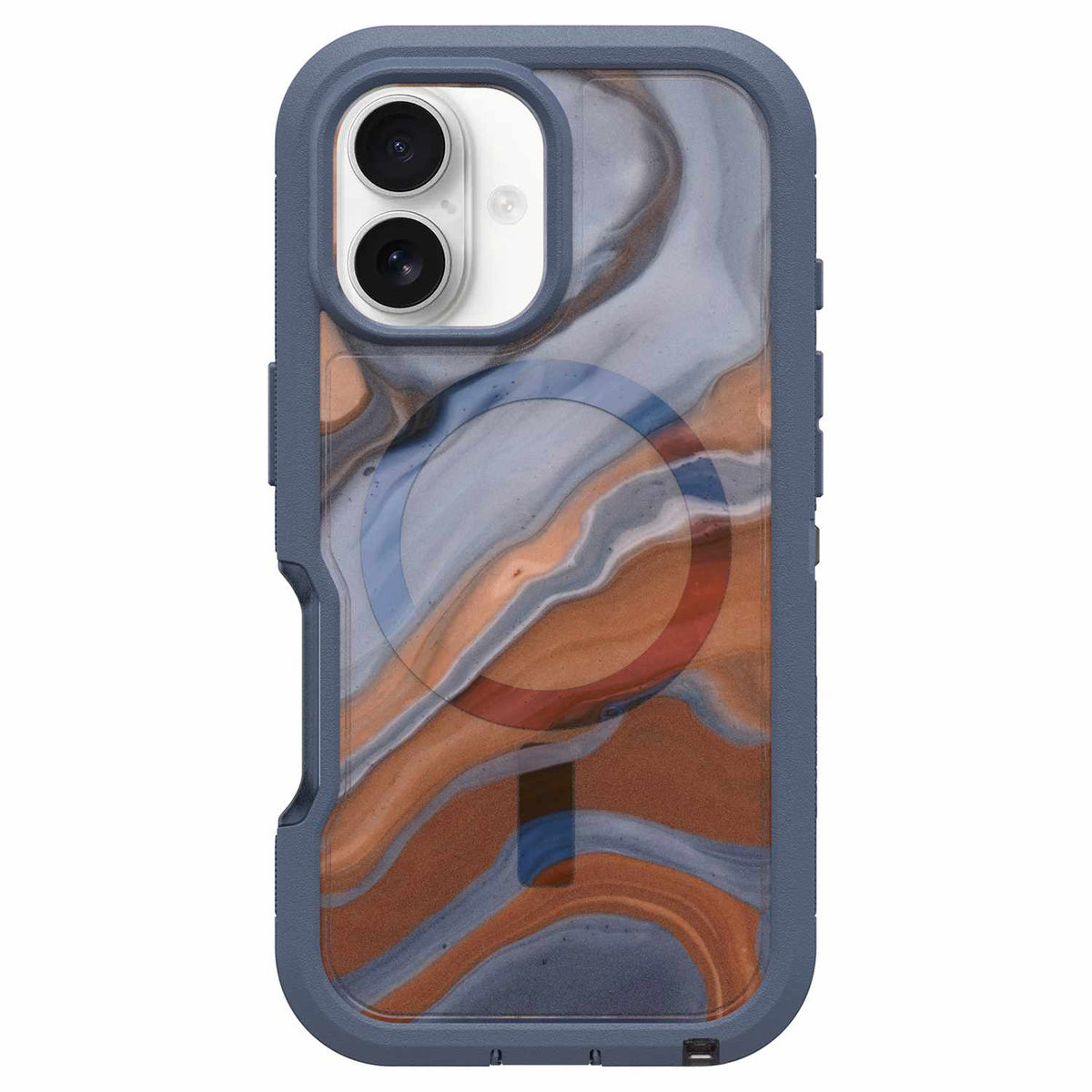OtterBox Defender XT transparent Pro — Étui pour iPhone 16 — High Desert Marble