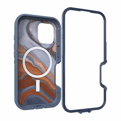 OtterBox Defender XT transparent Pro — Étui pour iPhone 16 — High Desert Marble