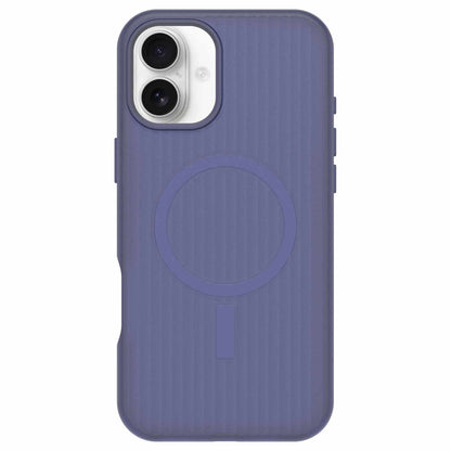 OtterBox Symmetry au toucher doux — Étui MagSafe pour iPhone 16 Plus — Denver Dusk violet