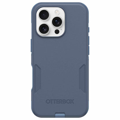 OtterBox Commuter — Étui MagSafe pour iPhone 16 Pro — Baby bleu Jeans