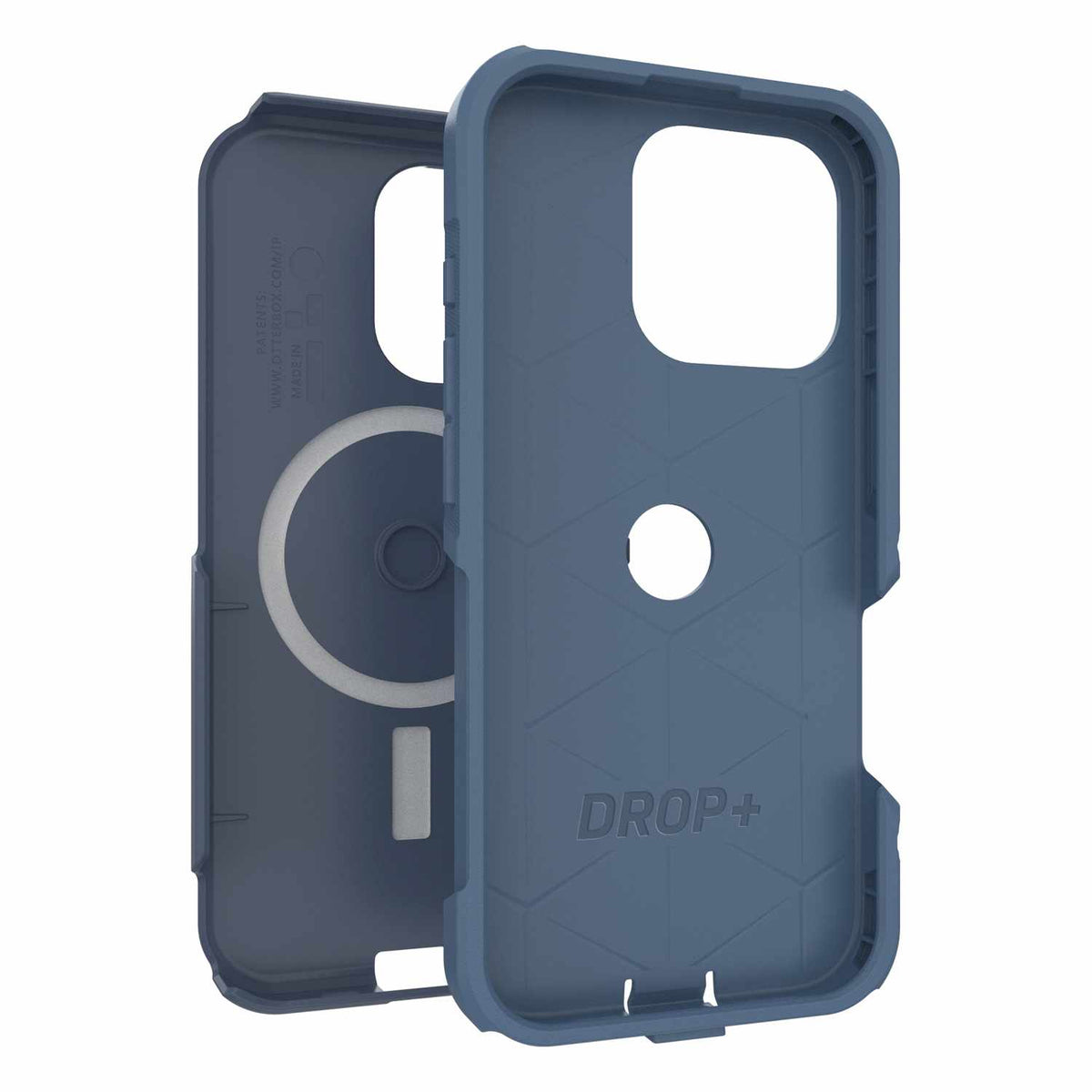 OtterBox Commuter — Étui MagSafe pour iPhone 16 Pro — Baby bleu Jeans