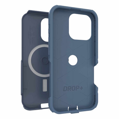 OtterBox Commuter — Étui MagSafe pour iPhone 16 Pro — Baby bleu Jeans