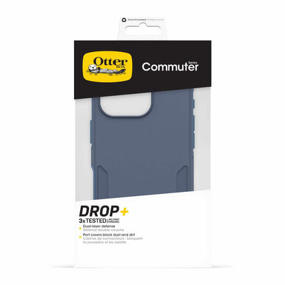 OtterBox Commuter — Étui MagSafe pour iPhone 16 Pro — Baby bleu Jeans