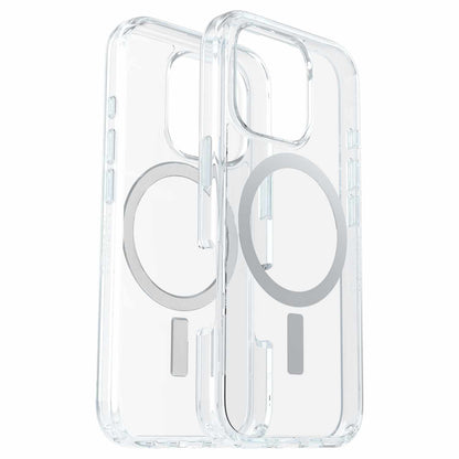OtterBox Symmetry — Étui transparent MagSafe pour iPhone 16 Pro — transparent