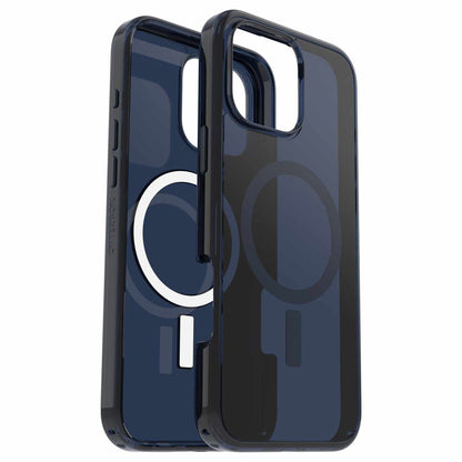 OtterBox Symmetry — Étui transparent MagSafe pour iPhone 16 Pro Max — Baby bleu Jeans