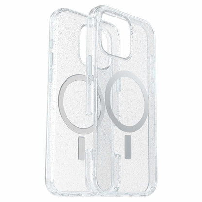 OtterBox Symmetry — Étui transparent MagSafe pour iPhone 16 Pro Max — Stardust 3.0