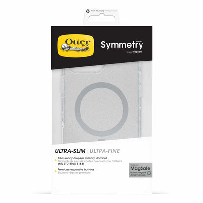 OtterBox Symmetry — Étui transparent MagSafe pour iPhone 16 Pro Max — Stardust 3.0