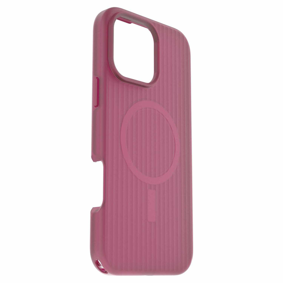 OtterBox Symmetry au toucher doux — Étui MagSafe pour iPhone 16 Pro Max — Foxberry rose
