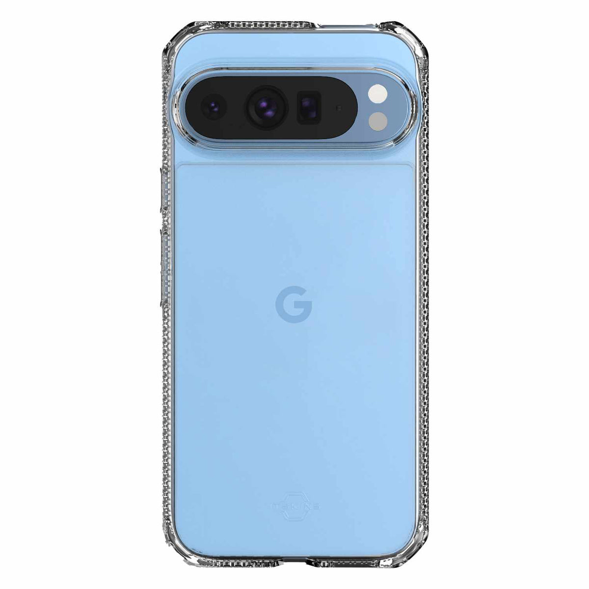 GGKKHBMKCTRSP Hybrid_R — Étui pour Pixel 9 Pro XL — transparent