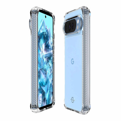 GGKKHBMKCTRSP Hybrid_R — Étui pour Pixel 9 Pro XL — transparent