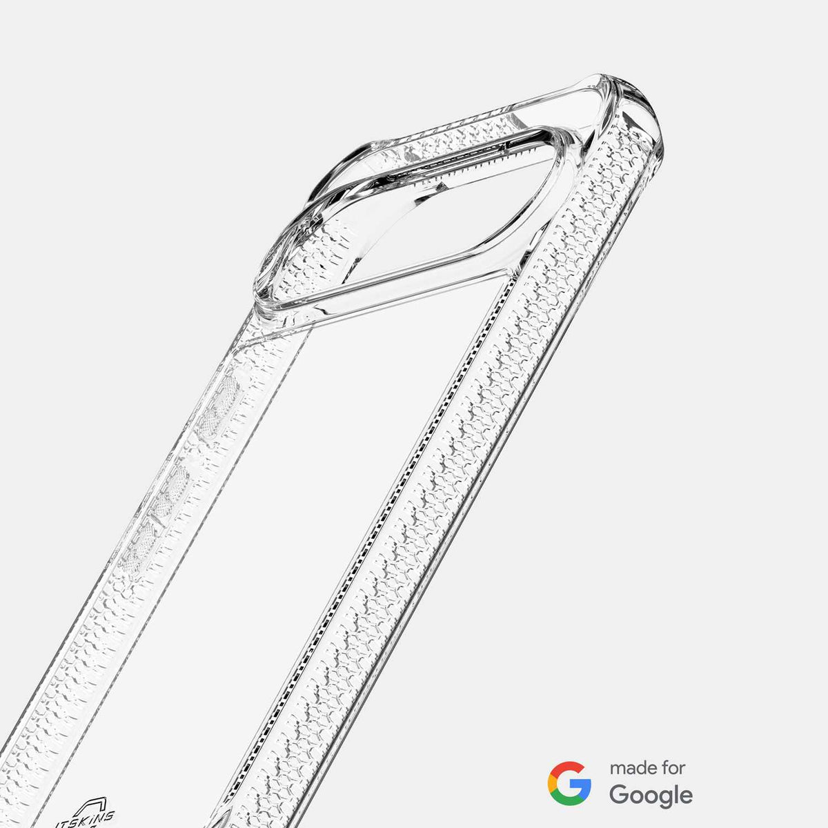 GGKKHBMKCTRSP Hybrid_R — Étui pour Pixel 9 Pro XL — transparent