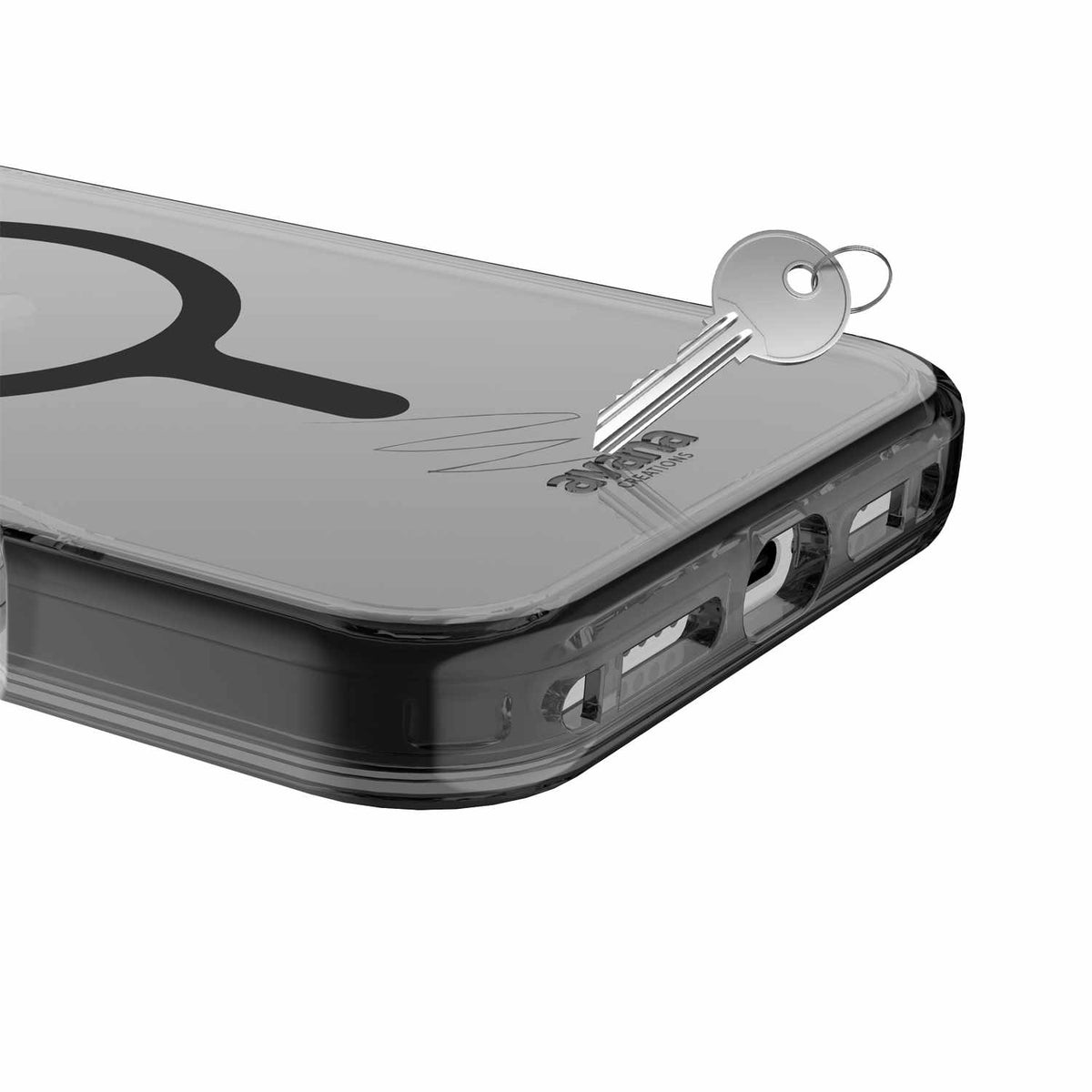 Avana Ice — Étui MagSafe pour iPhone 16 Pro — Ash