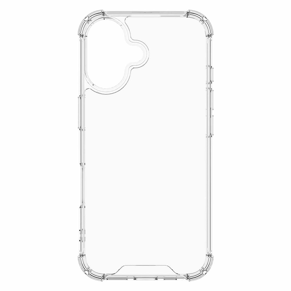 BEDZR162 Dropzone Rugged Case iPhone 16 Plus Clear