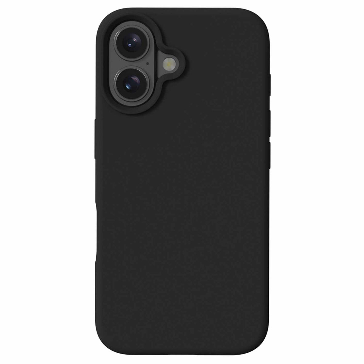 Blu Element — Étui en silicone MagSafe pour iPhone 16 — noir